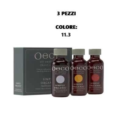 Trattamento colore naturale con estratto freddo di foglie di olivo e infuso di olio d'oliva.