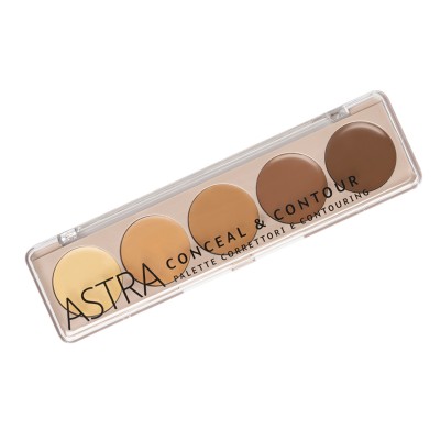 Palette viso composta di morbide creme sfumabili e setose che si fondono perfettamente con l’incarnato.