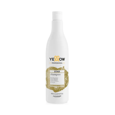 Alfaparf Yellow Star Illuminating Shampoo è un detergente per tutti i tipi di capelli