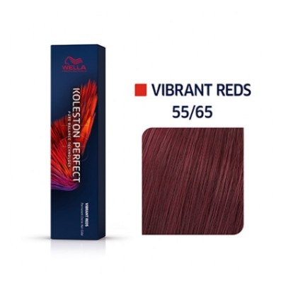 Wella koleston perfect me 55/65 colorazione permanente 55/65 castano chiaro intenso violetto mogano