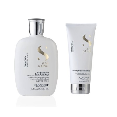 Kit shampoo + balsamo illuminante